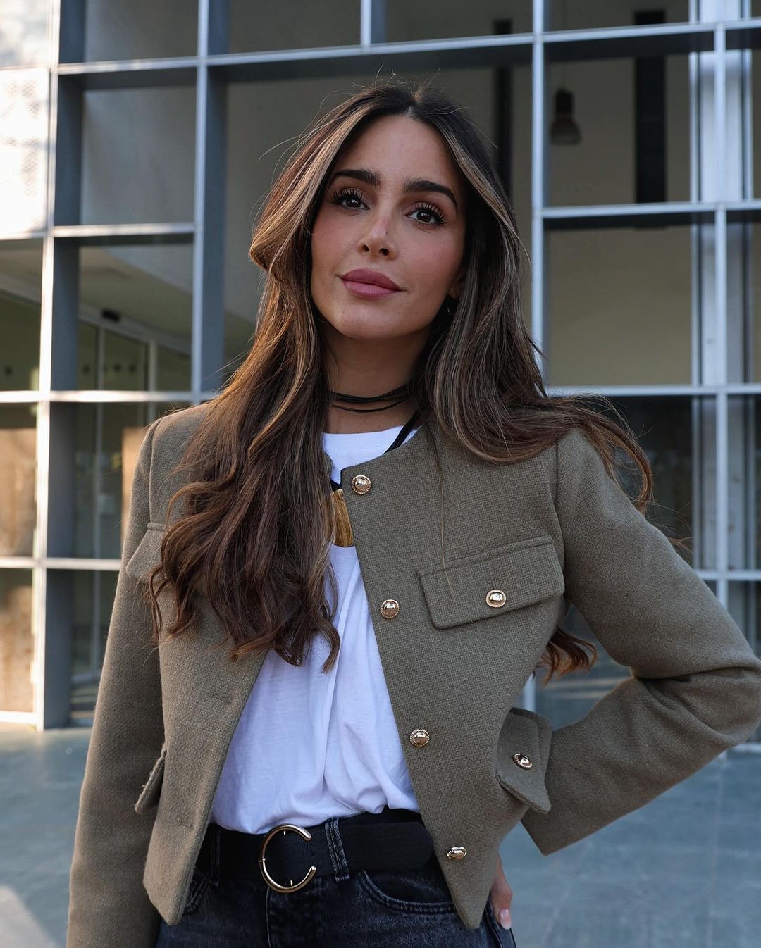 Alina | Vintage Cropped Jacket