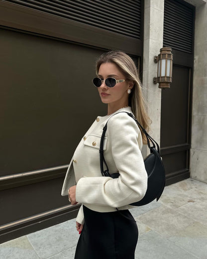 Alina | Vintage Cropped Jacket