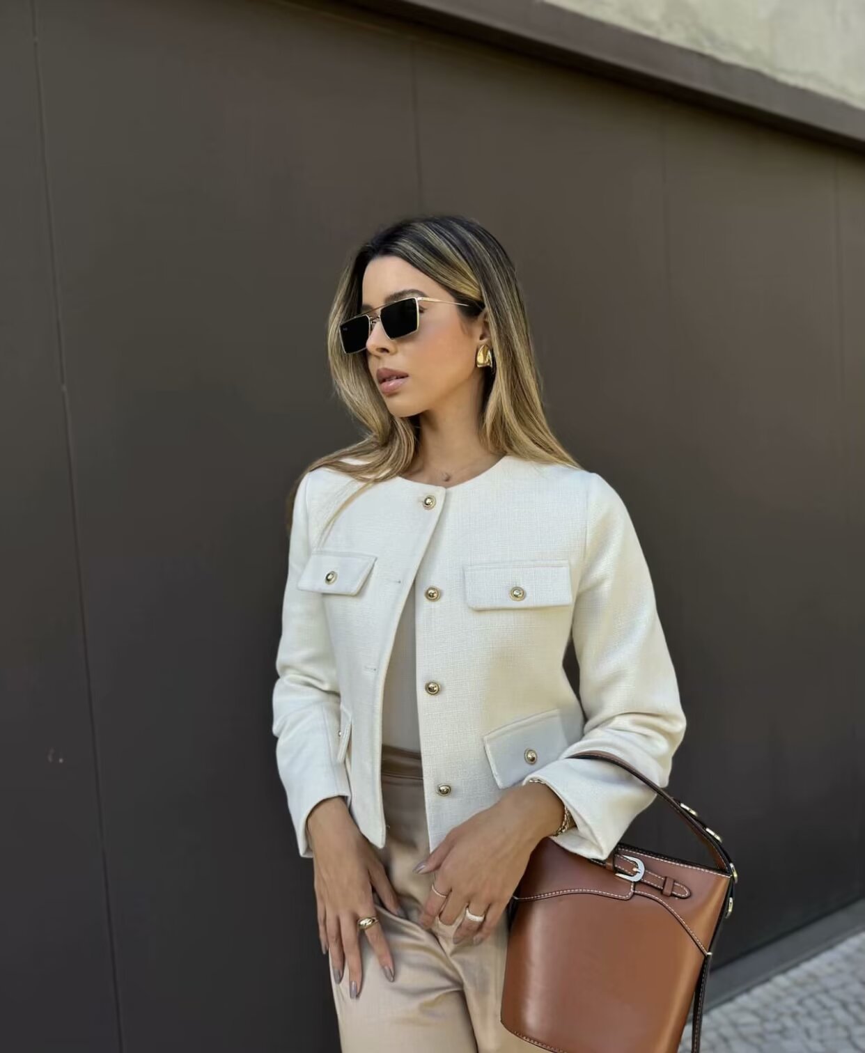 Alina | Vintage Cropped Jacket