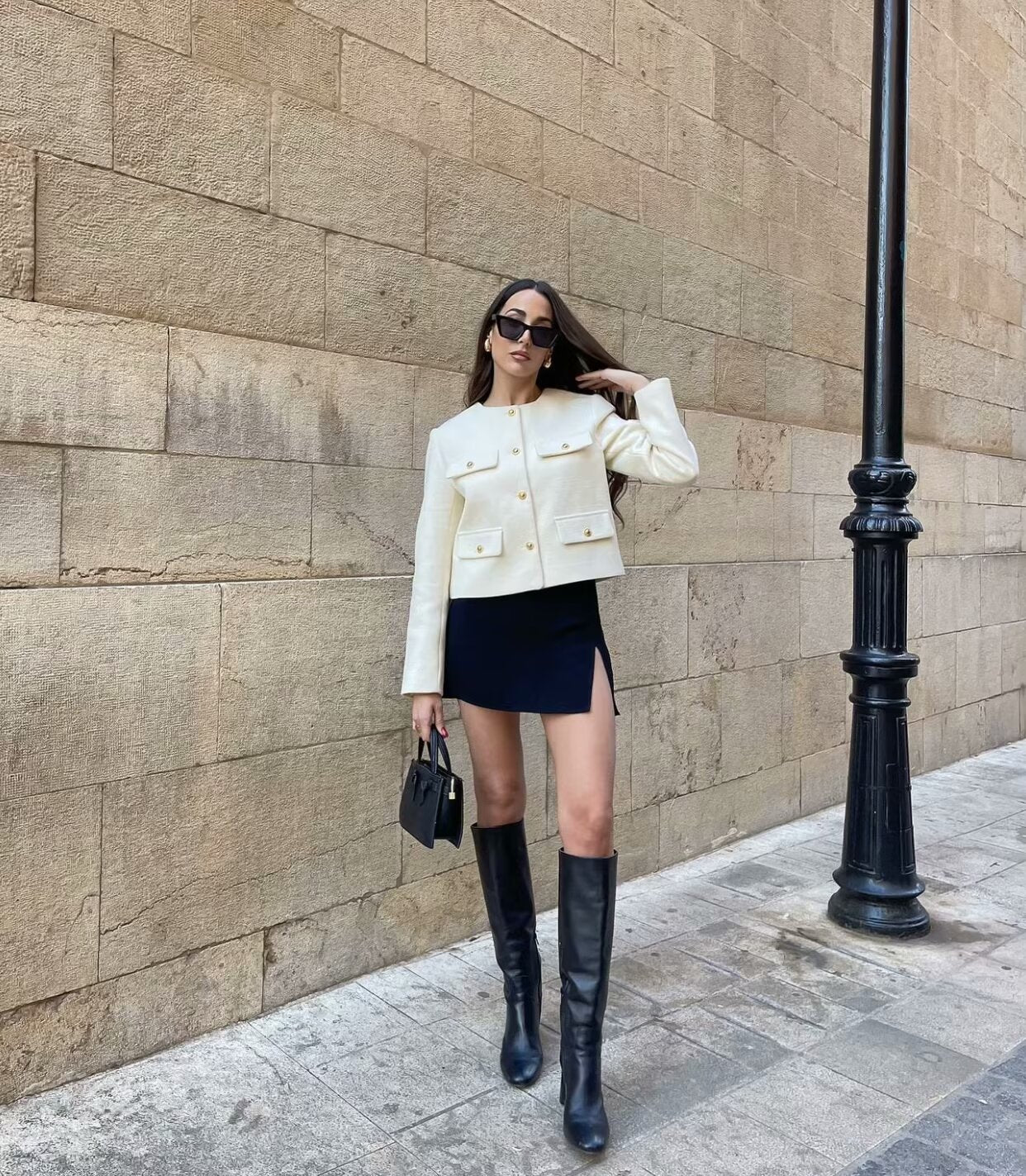 Alina | Vintage Cropped Jacket