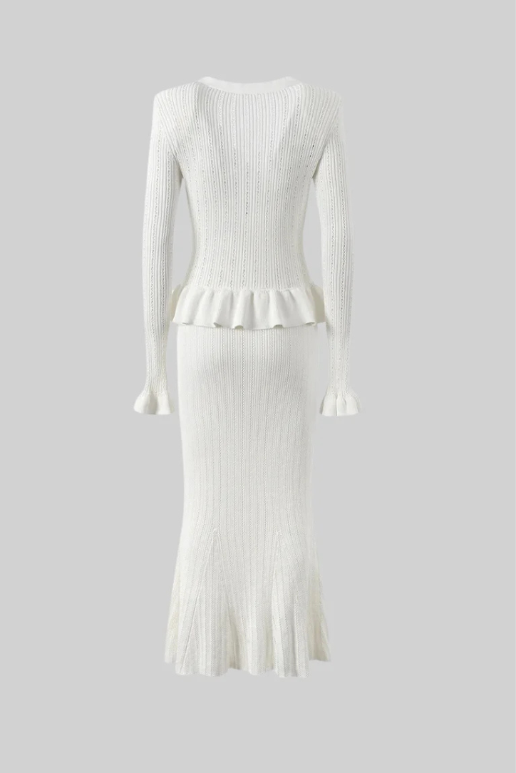 Maisie | V-Neck Knit Set