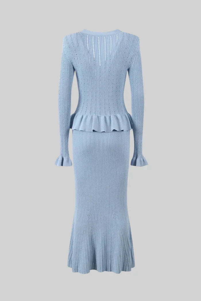 Maisie | V-Neck Knit Set