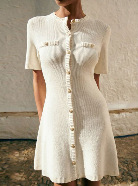 Taliah | Knitted Mini Dress