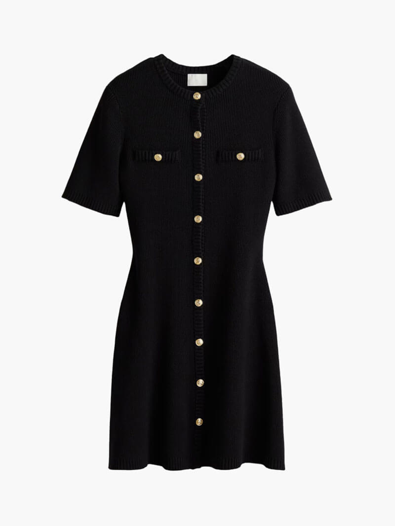 Taliah | Knitted Mini Dress