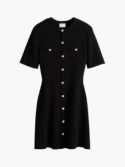 Taliah | Knitted Mini Dress