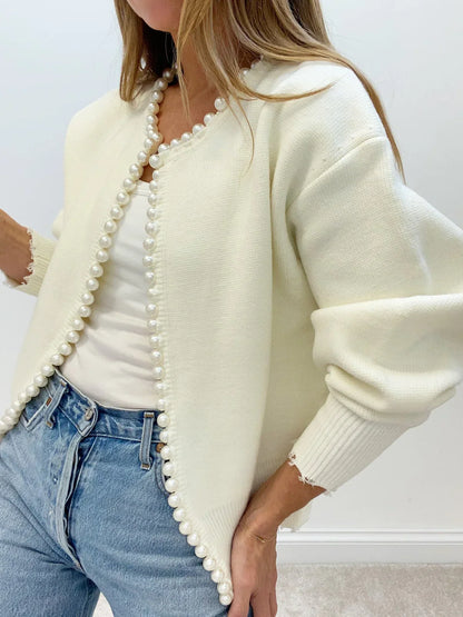Elina | Pearl Cardigan