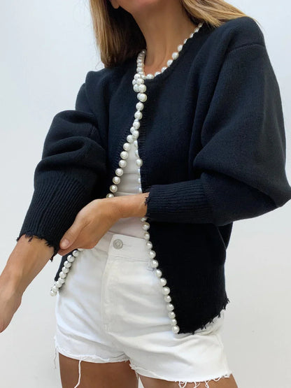 Elina | Pearl Cardigan