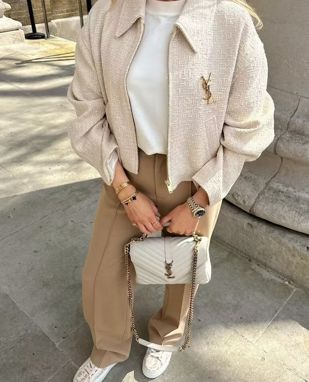 Amara | Elegant Boucle Jacket