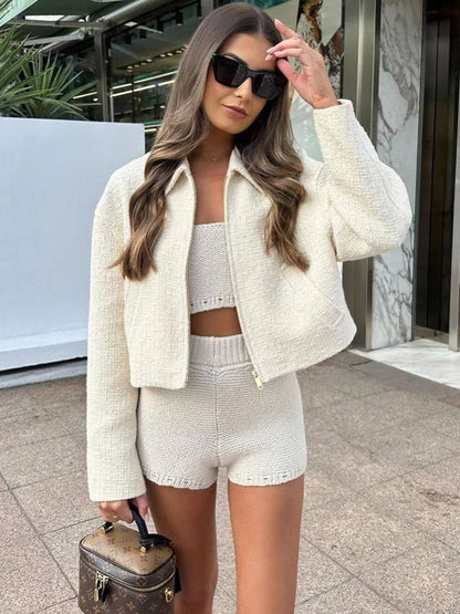 Amara | Elegant Boucle Jacket