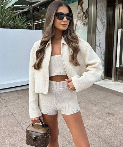 Amara | Elegant Boucle Jacket