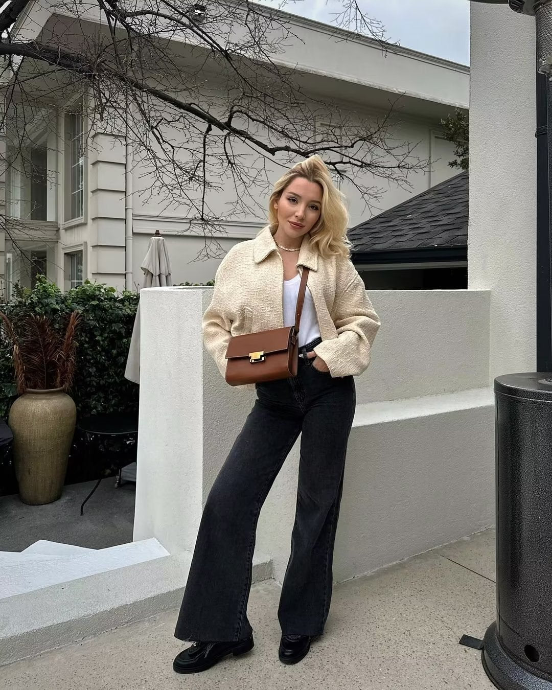 Amara | Elegant Boucle Jacket