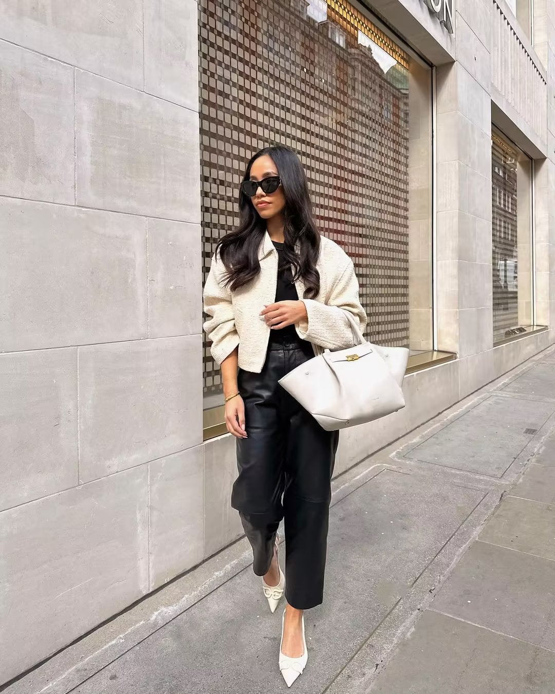 Amara | Elegant Boucle Jacket