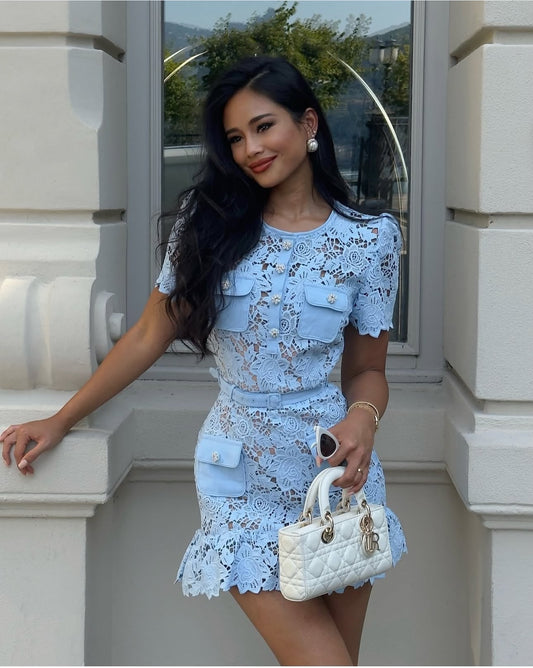 Mireya | Lace Mini Dress