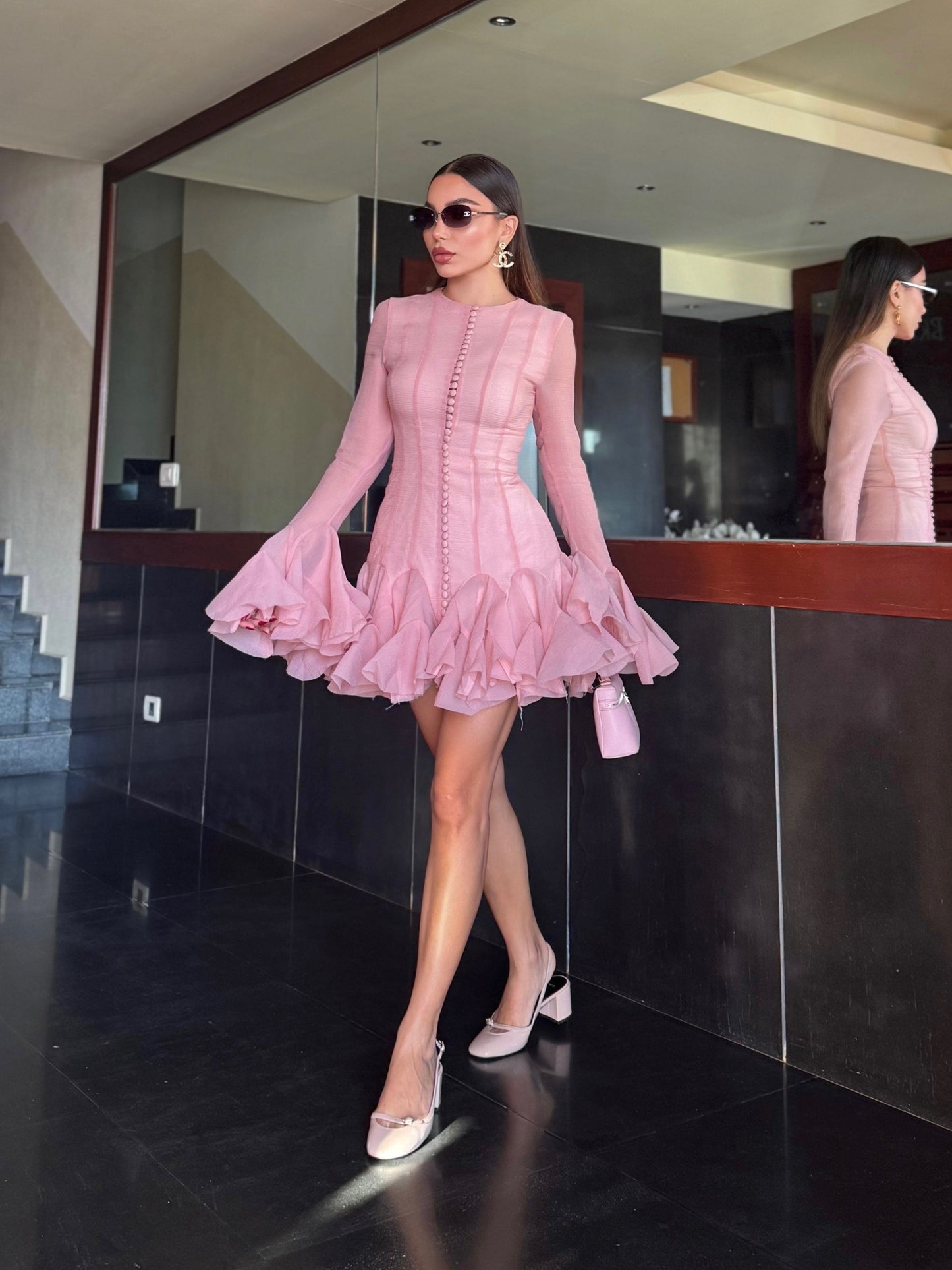 Esme | Blush Mini Dress