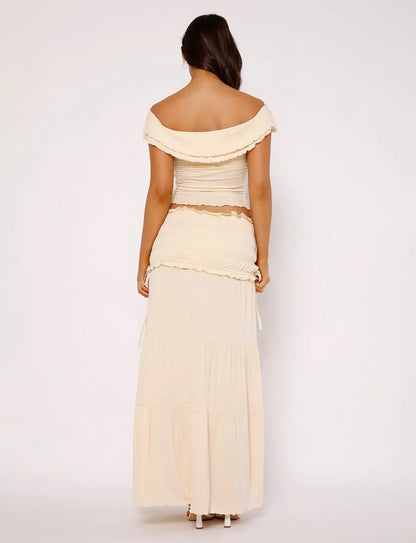 Zahara |  Boho Maxi Skirt & Top Set