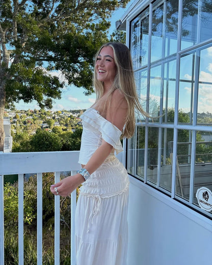 Zahara |  Boho Maxi Skirt & Top Set