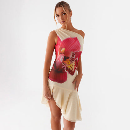 Tess | Floral Print Mini Dress