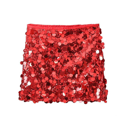 Liora | Glitter Sequin Skirt