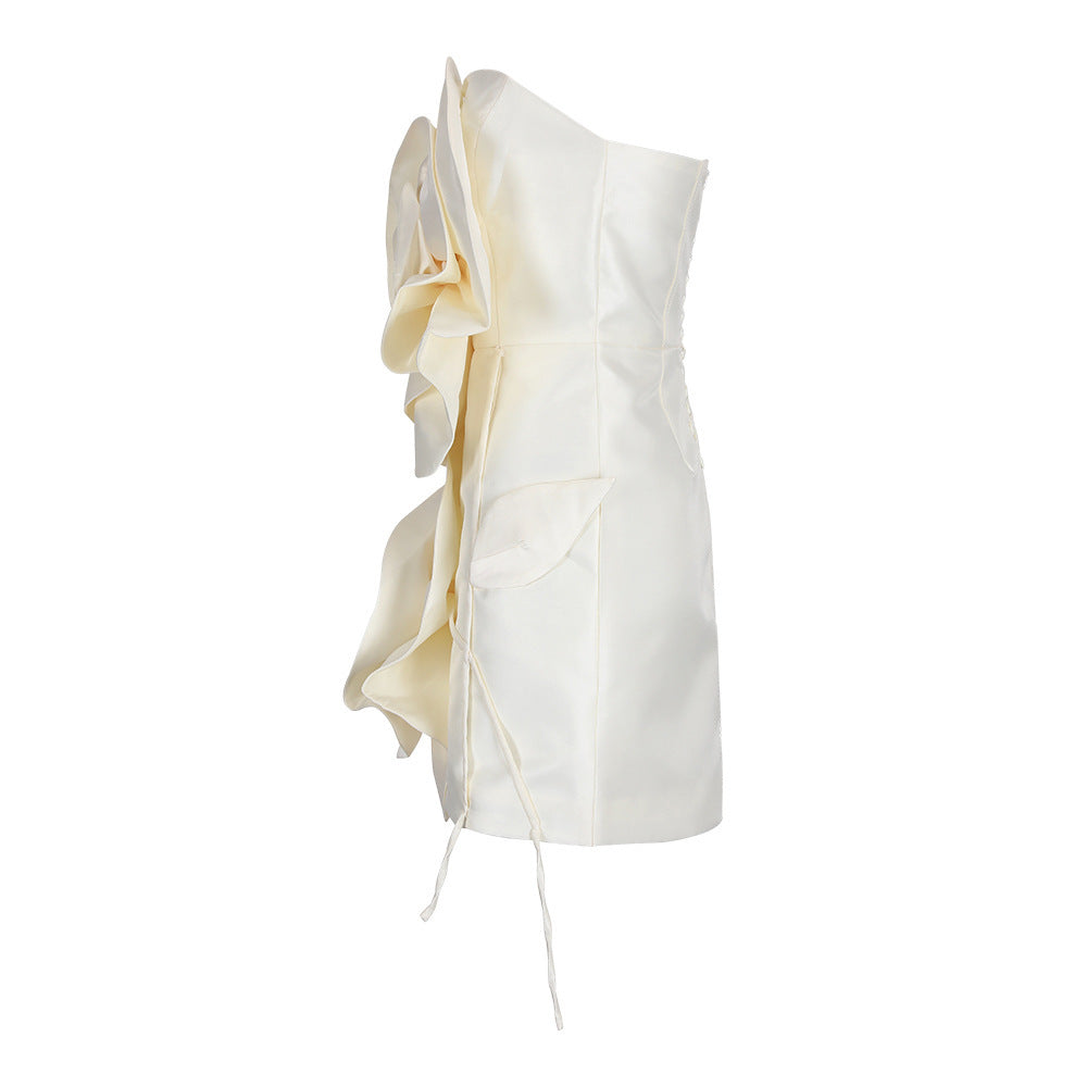 Nerina | Flower Mini Dress