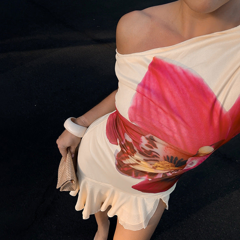 Tess | Floral Print Mini Dress