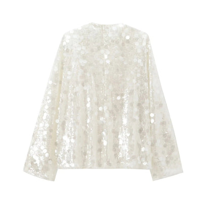 Juliet | Sequin Sparkle Top
