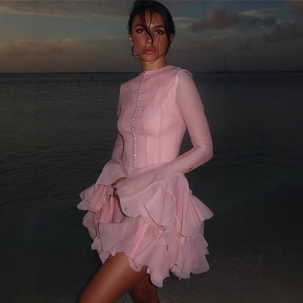 Esme | Blush Mini Dress