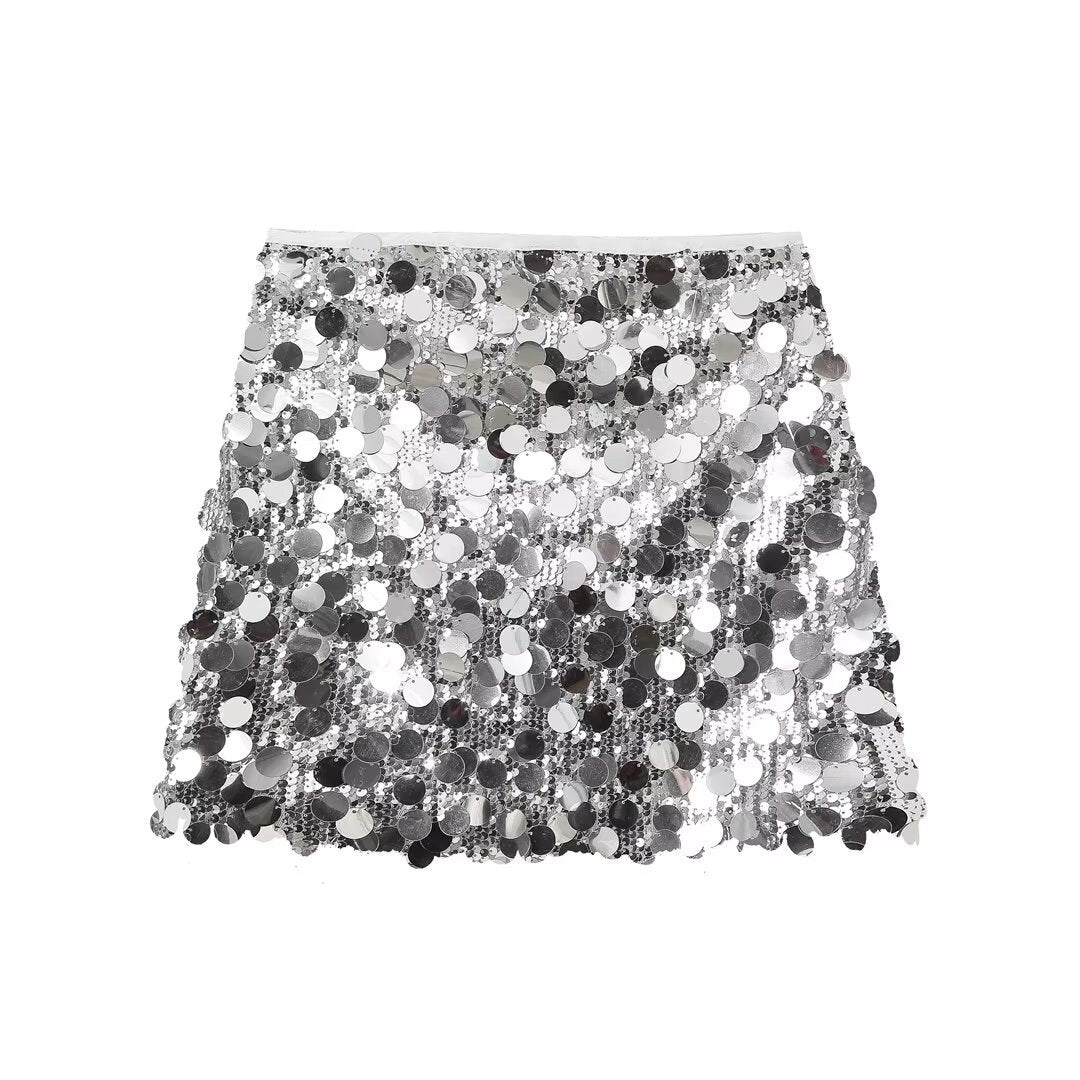 Liora | Glitter Sequin Skirt