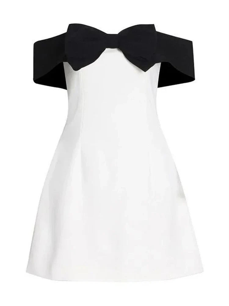 Calista | Mini Bow Dress