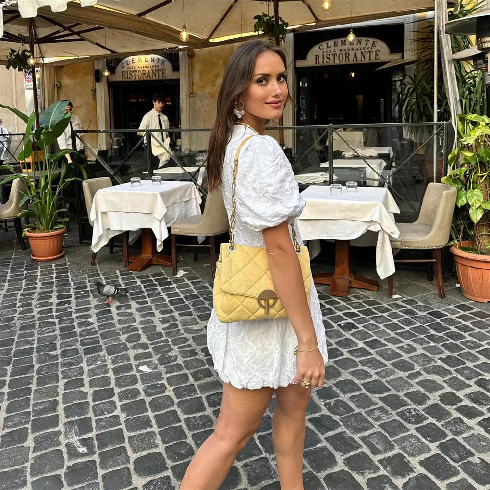 Corinne | Chic Embroidered Dress