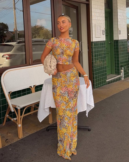 Vienna | Floral Two-Piece Set