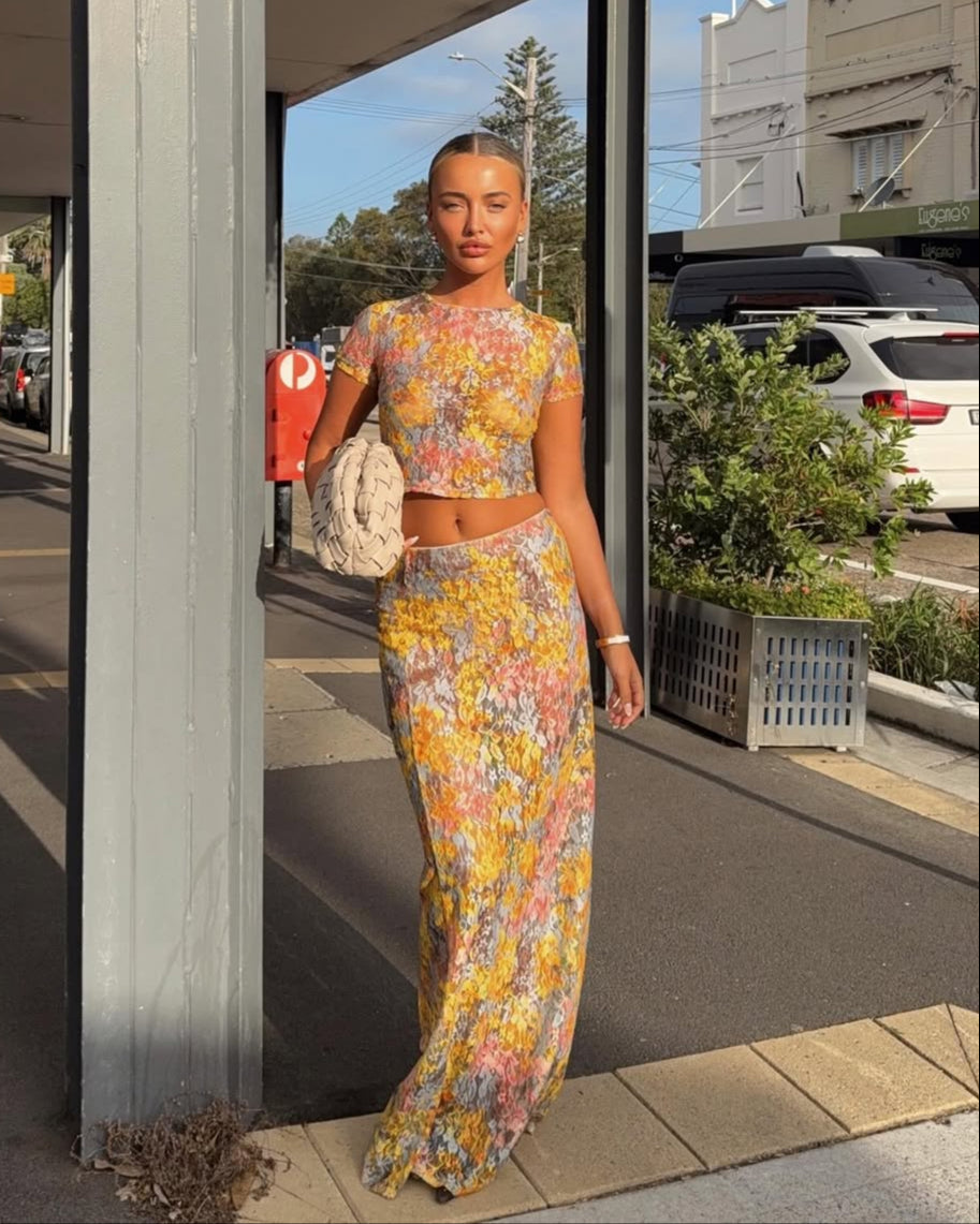 Vienna | Floral Two-Piece Set