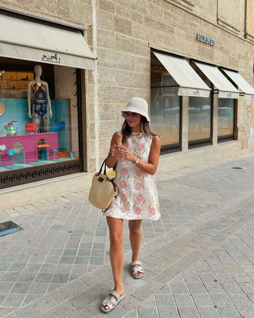 Delina | Print Sleeveless Short Dress