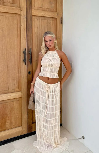 Maren | Boho Ruffle Set